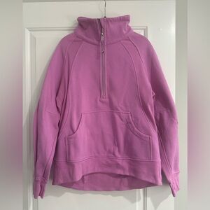 Lululemon Oversized Scuba Funnel Neck Half Zip